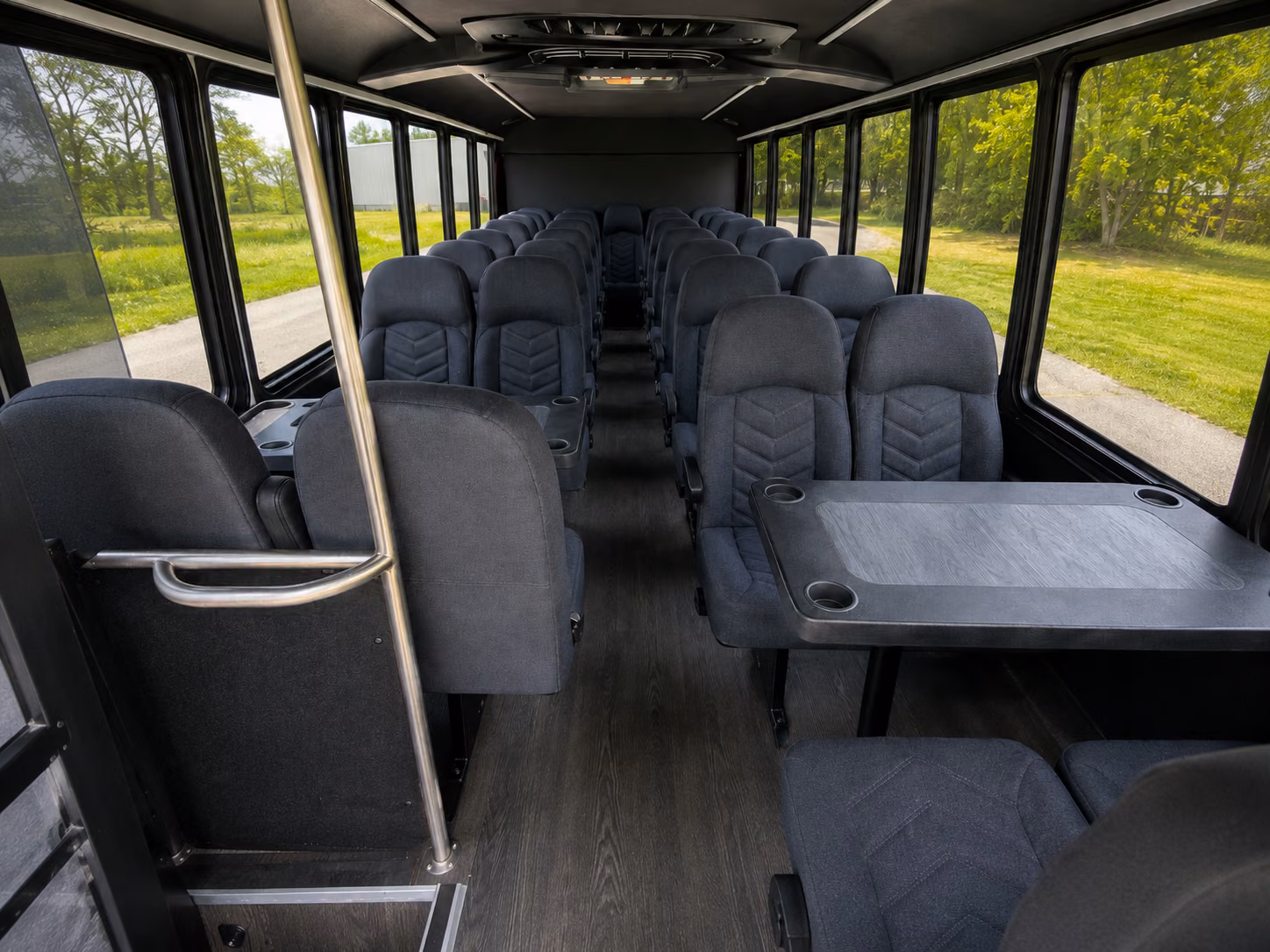 18 passenger minibus inside