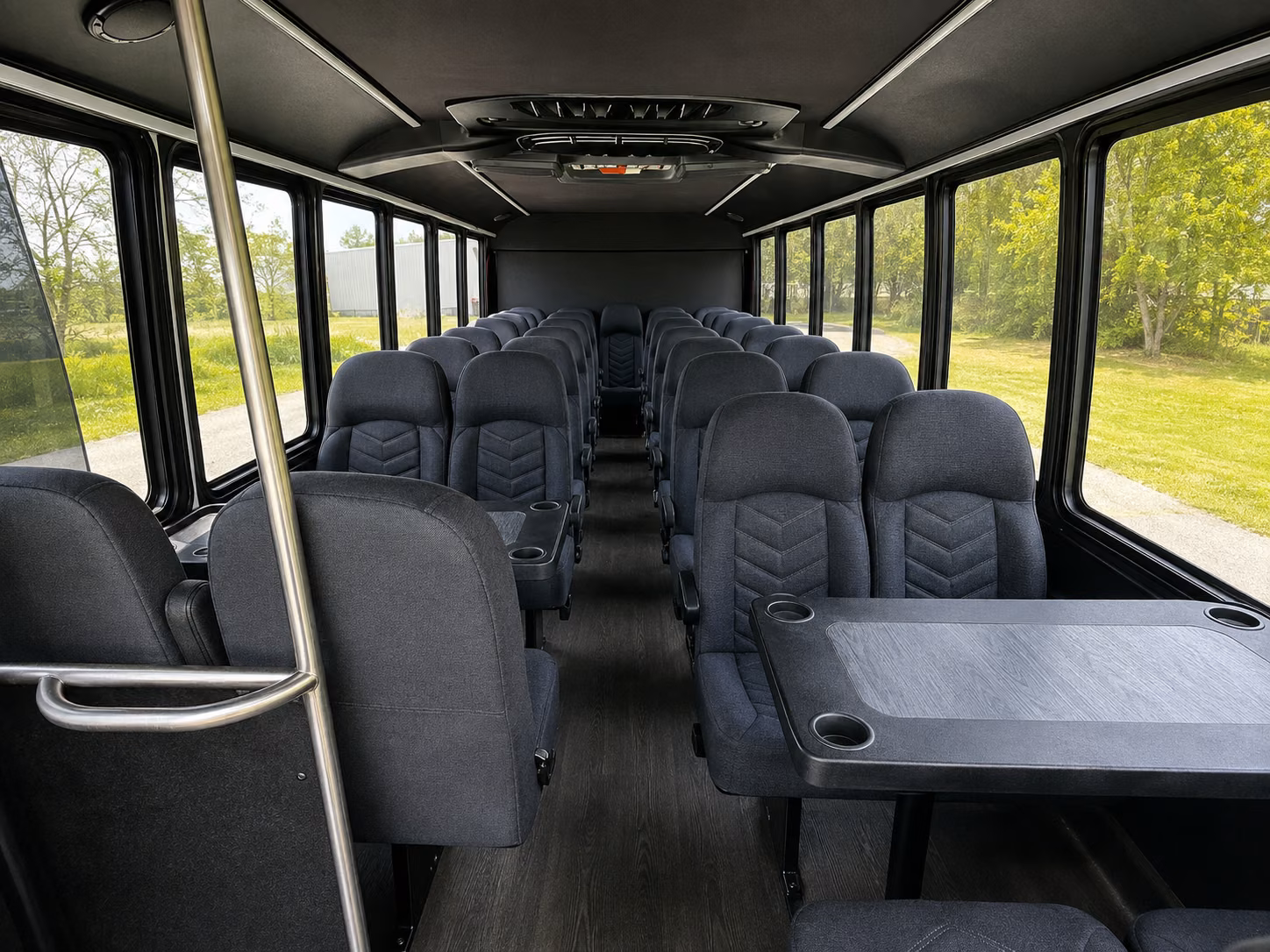 minibus and charter bus rentals for redding area school prom groups