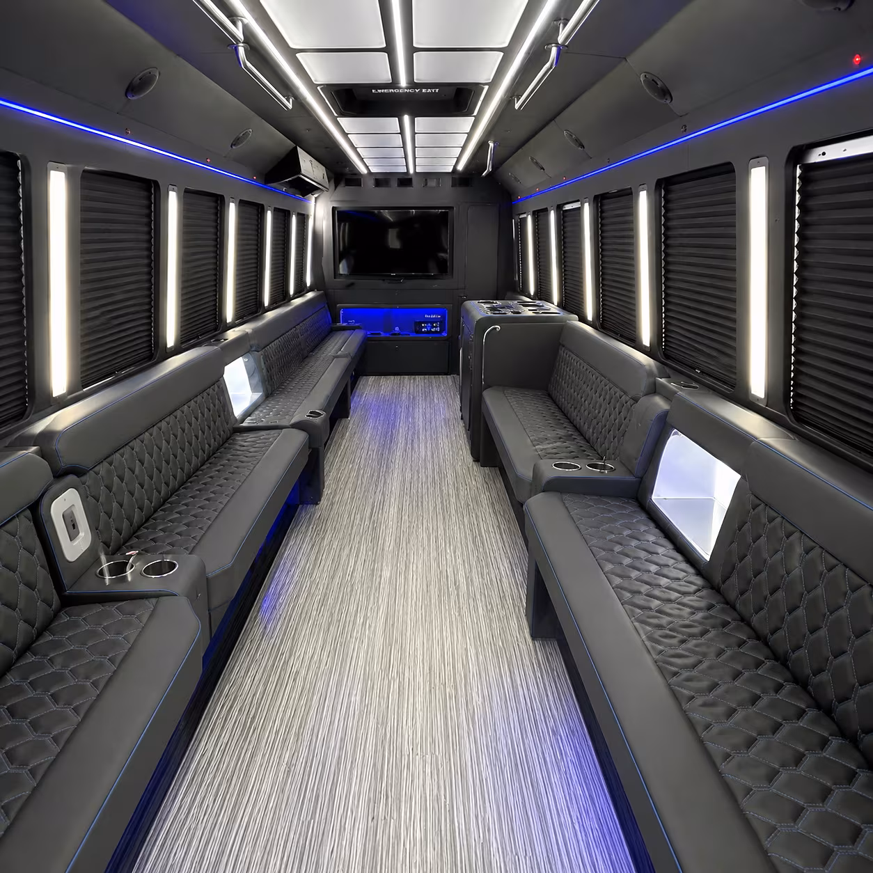 party bus rentals for redding proms at shasta and enterprise high schools