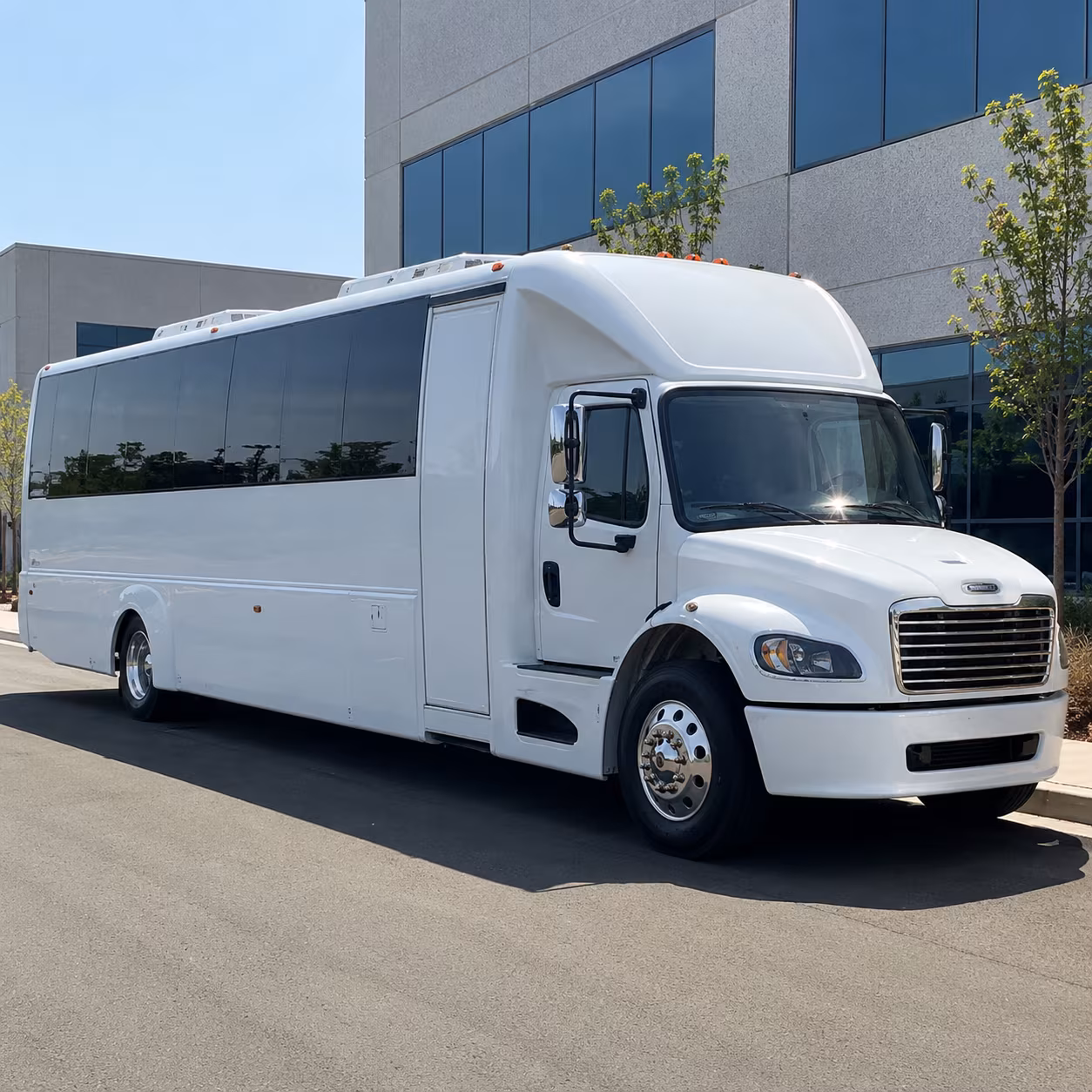 redding 25 passenger party bus