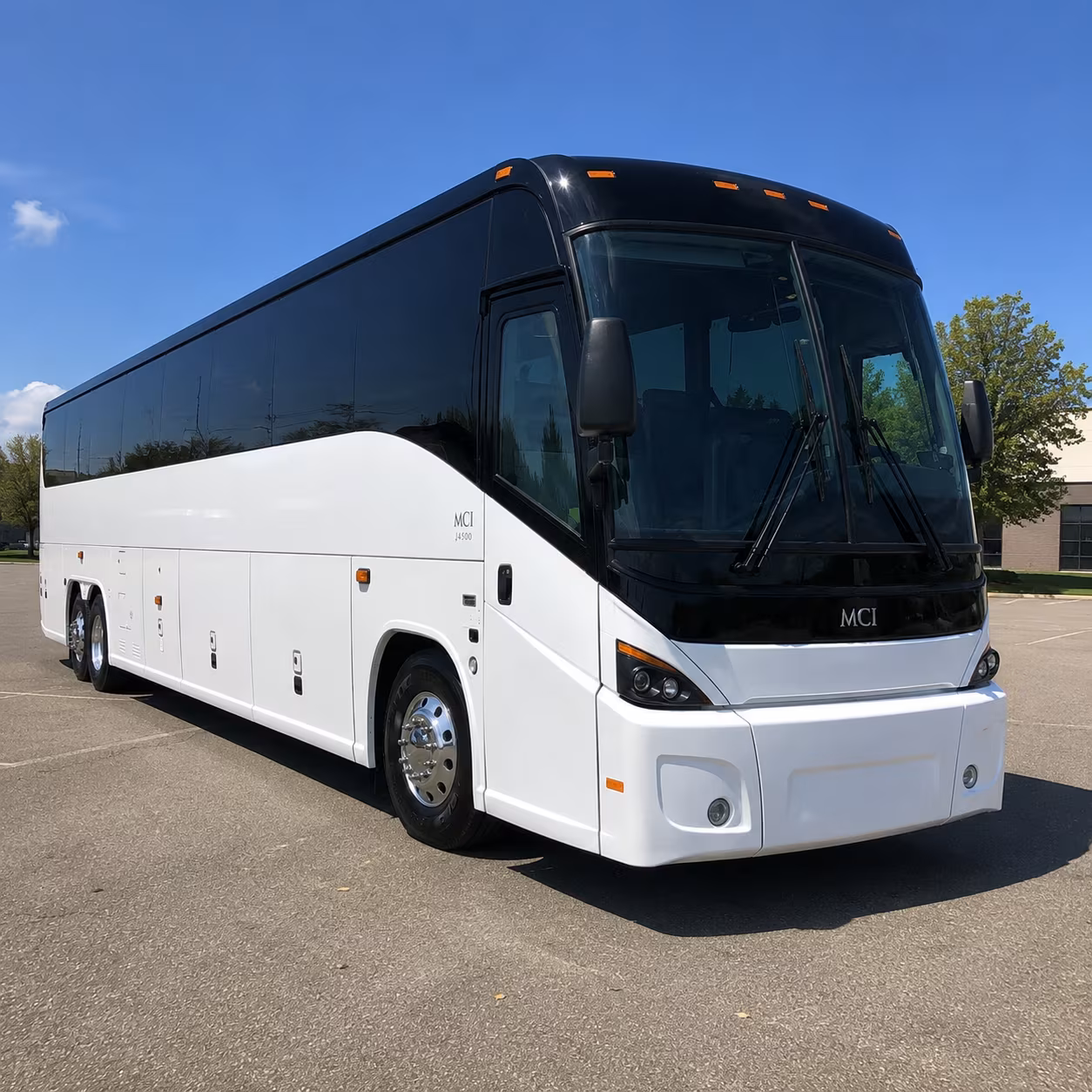redding 45 passenger charter bus