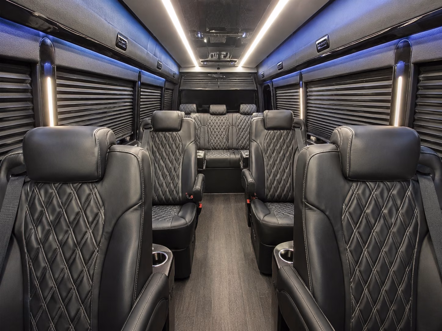 redding convention transportation onboard seating