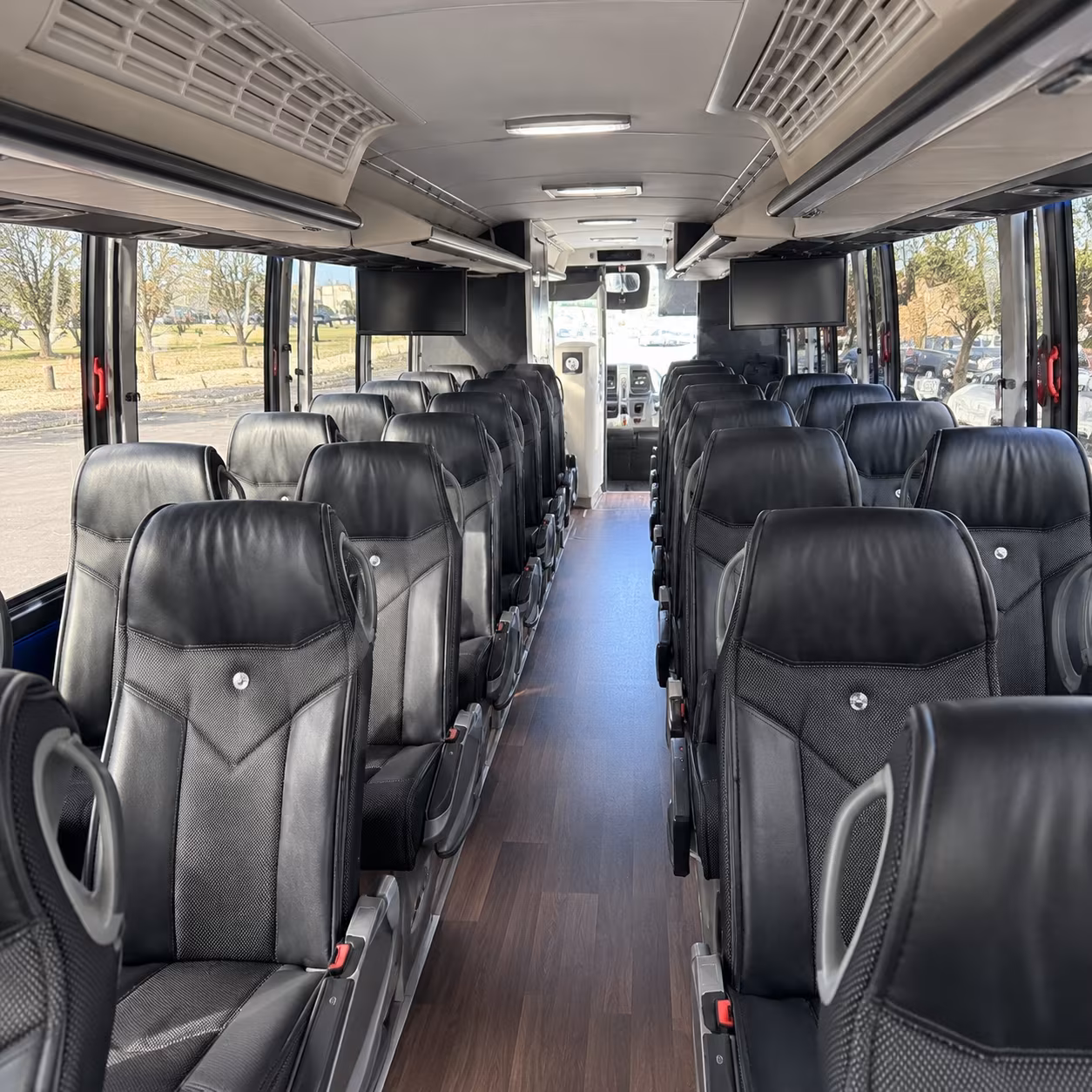 redding field trip charter bus rental