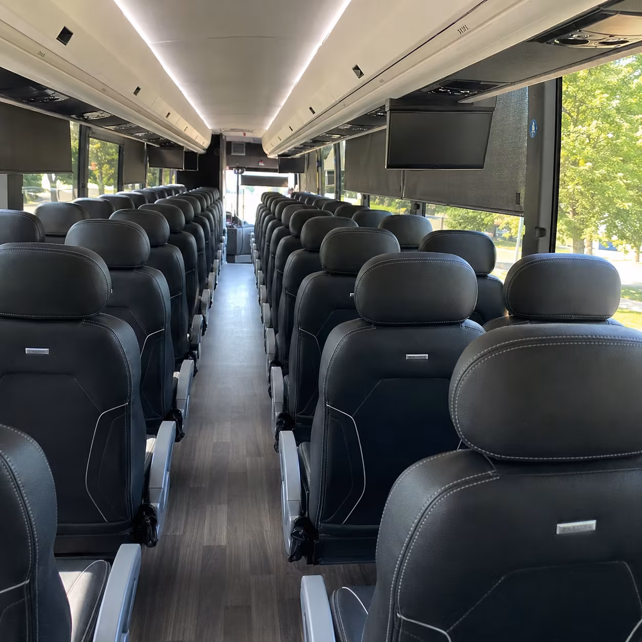 redding long distance charter bus rental
