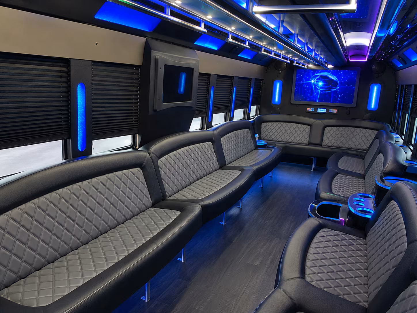 redding prom party bus rental
