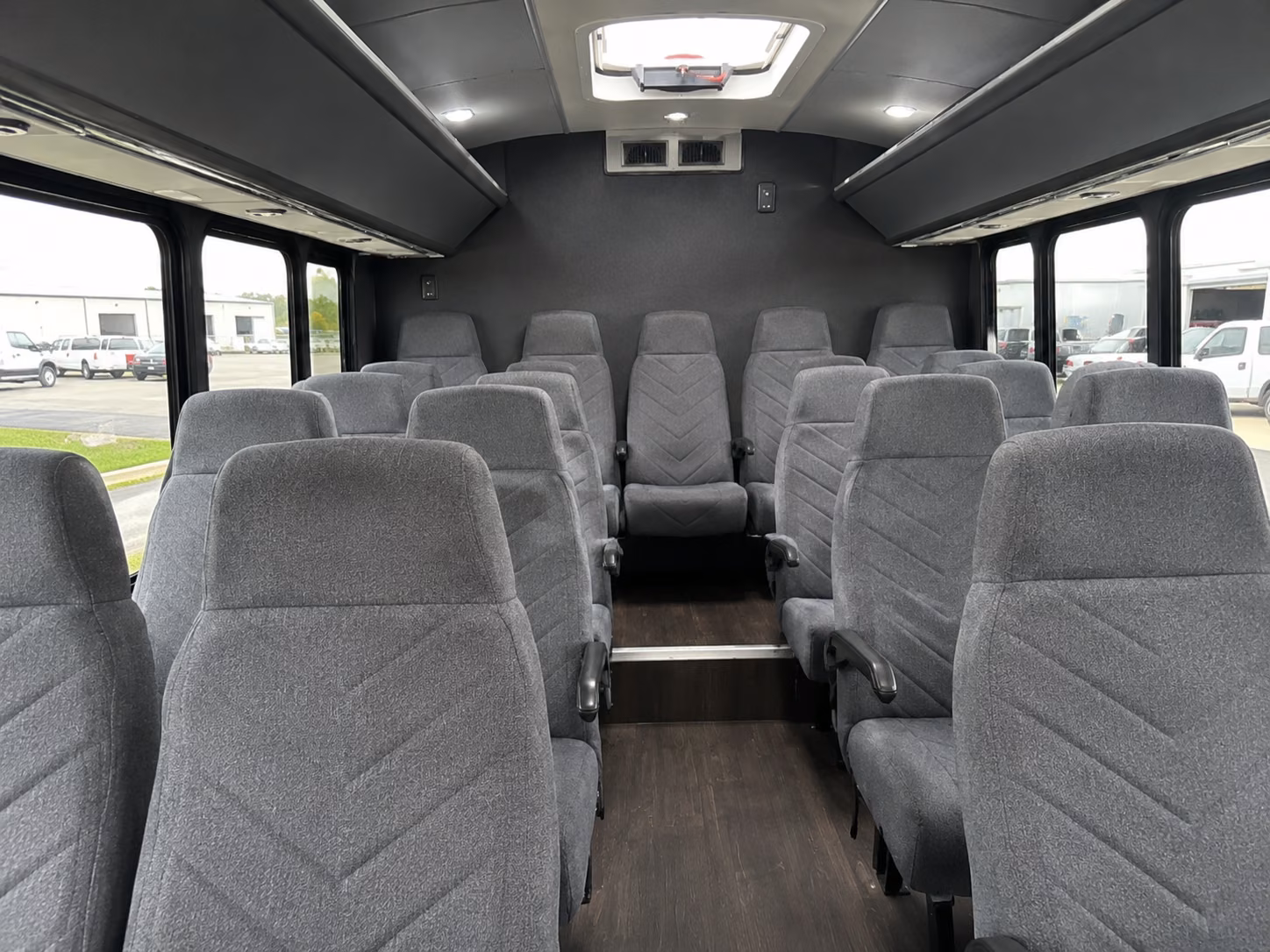 redding religious group transportation onboard seating