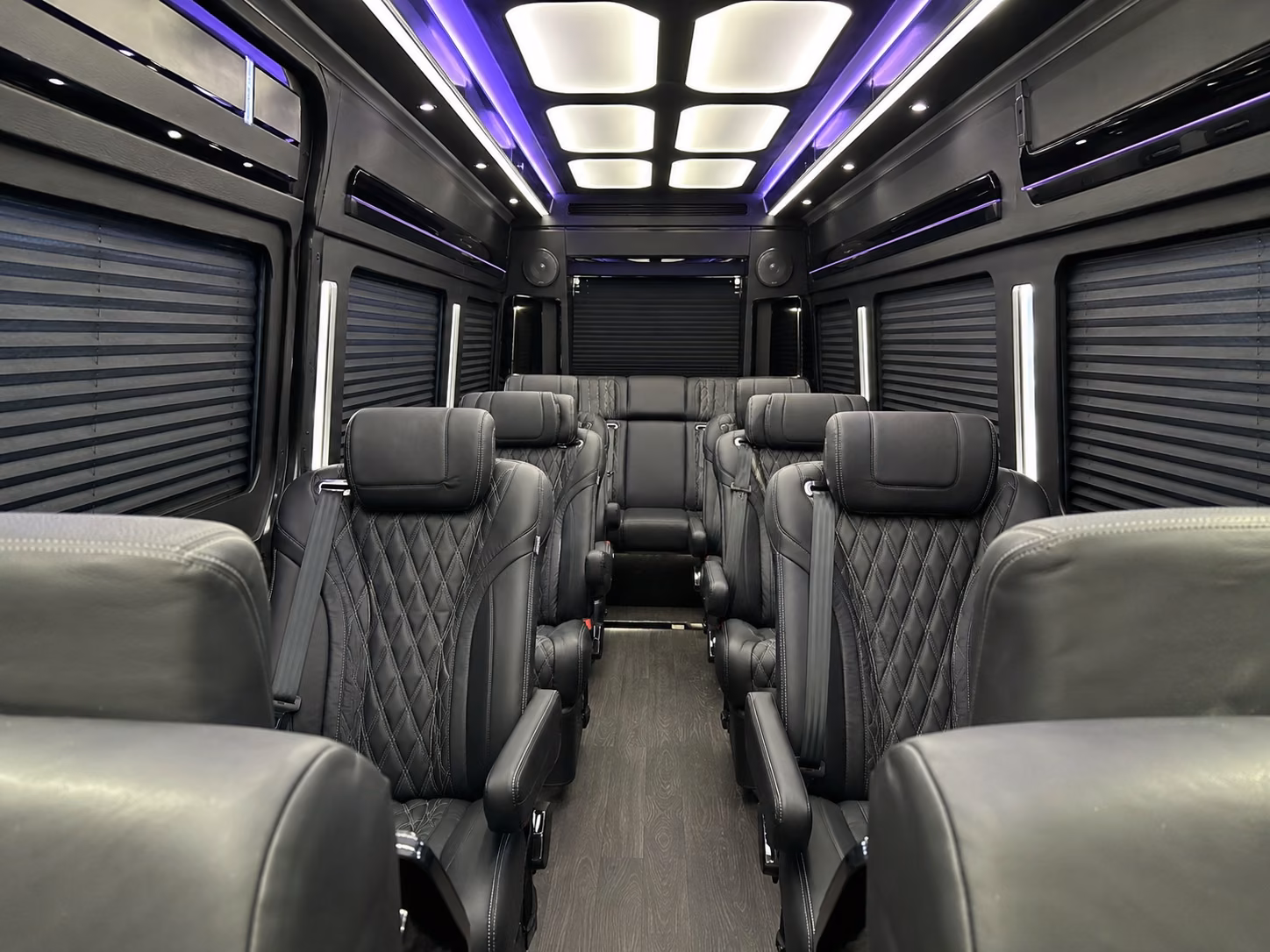 redding sprinter van with driver interior