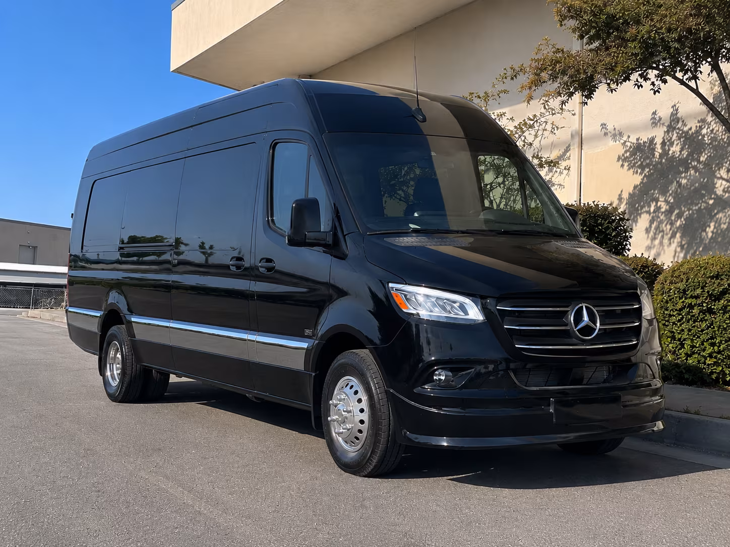 redding sprinter van with driver