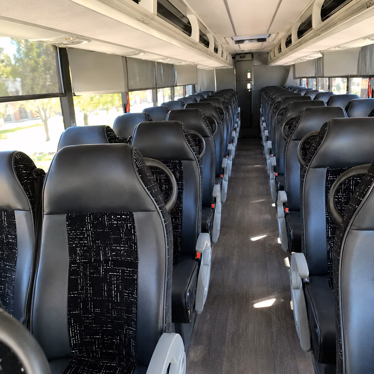 redding wedding transportation onboard seating