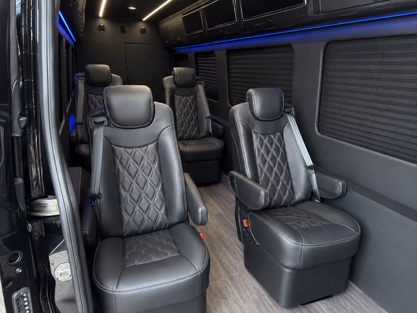 sprinter van and minibus rentals for small corporate groups in redding