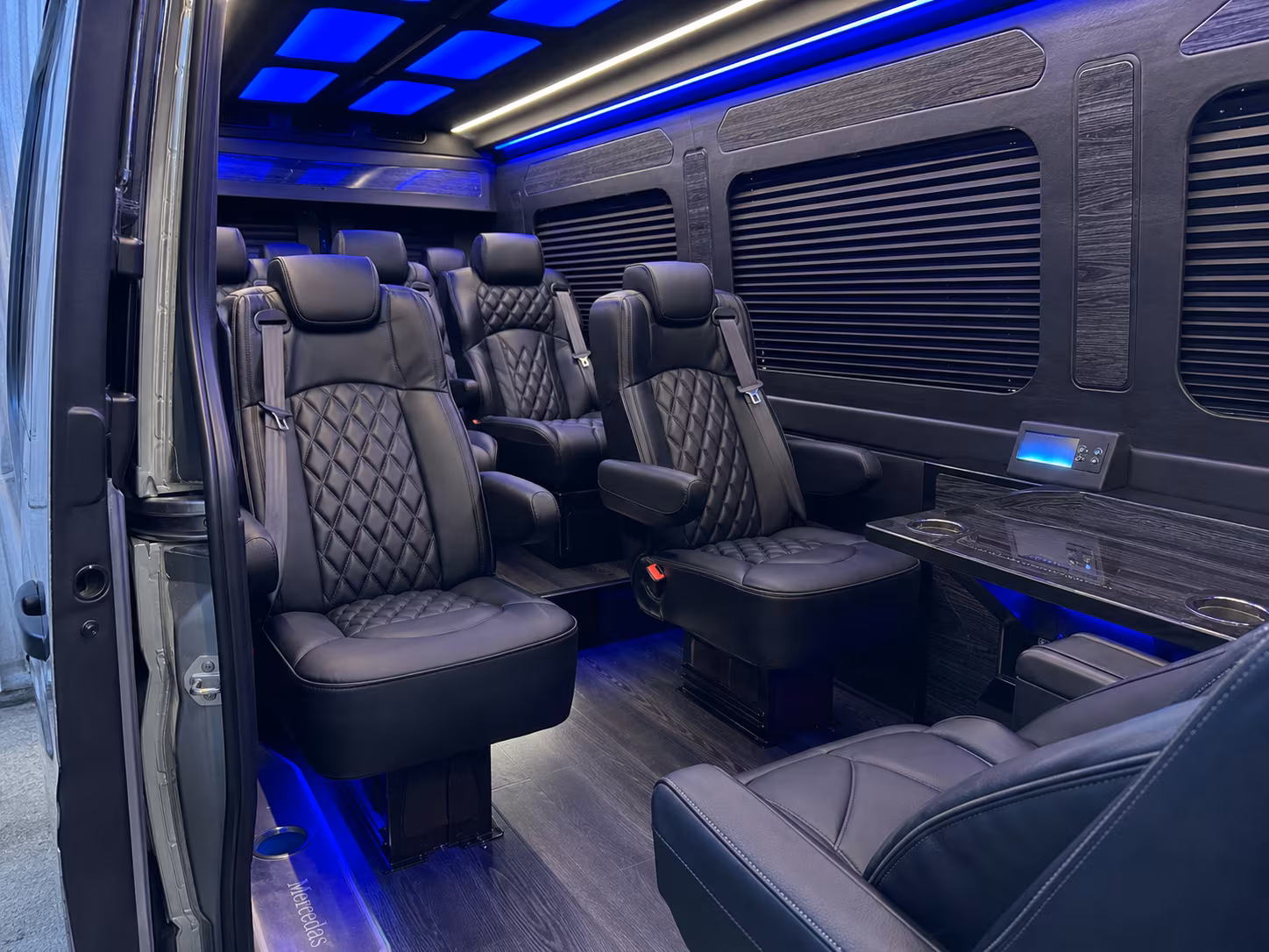 sprinter van transportation for groups and events across redding
